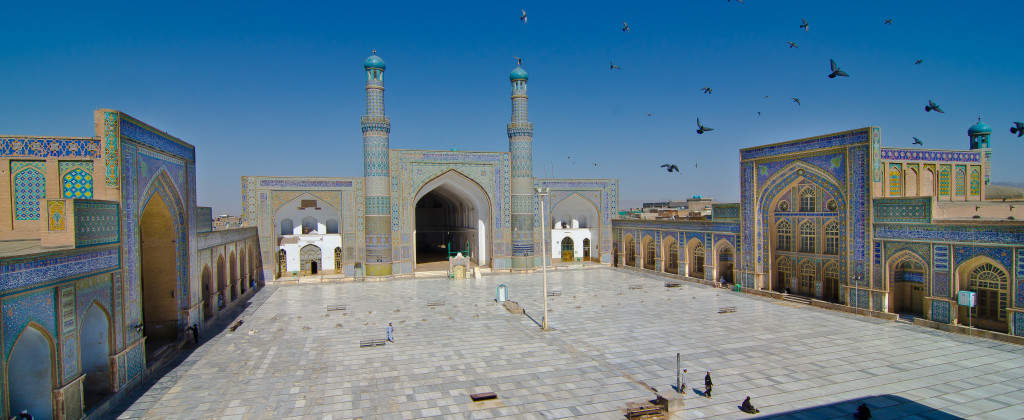 The Great Mosque of Herat is one of the oldest in Afghanistan. 