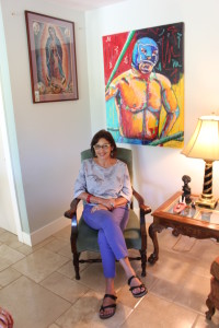 Professor Lara Medina is an expert on Chicano y Chicana religious history and indigenous American spirituality. (Photo by Jesus Nava Jr.) 