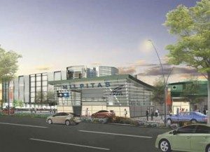 Rendering of the new Milpitas BART station set to open in 2017. Courtesy VBN Architects